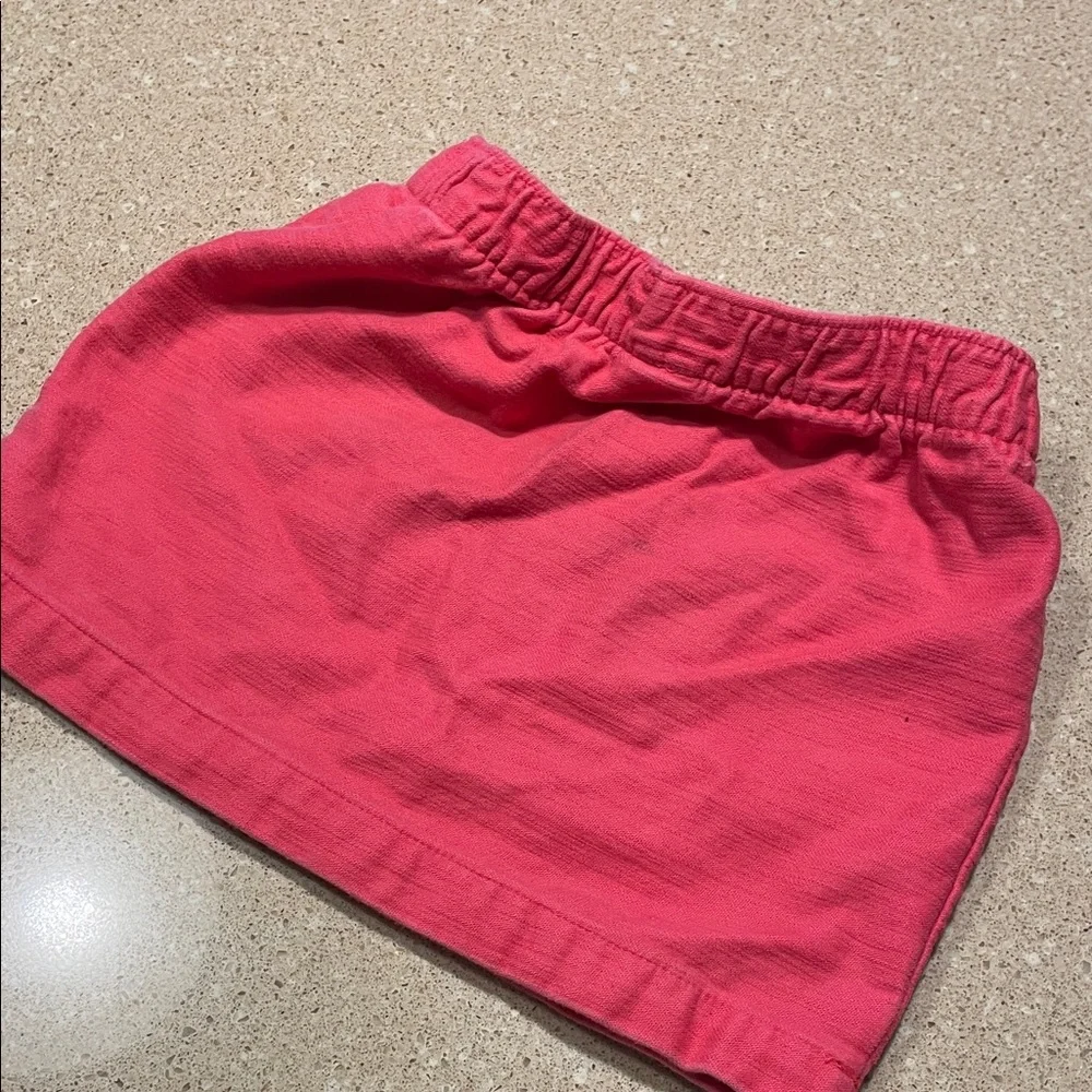 Carter's Coral Skirt with Front Pockets